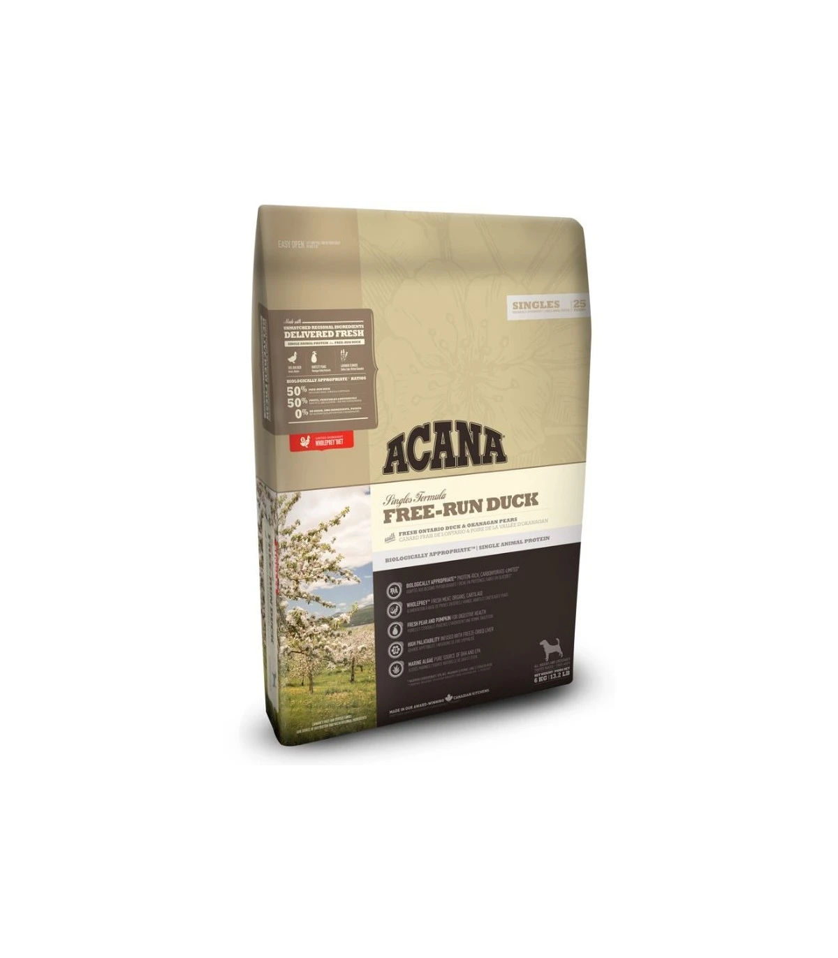 Acana Free Run Duck Dog 11,4 Kg Singles 25 1 Acana Free Run Duck Dog 11,4 Kg Singles 25