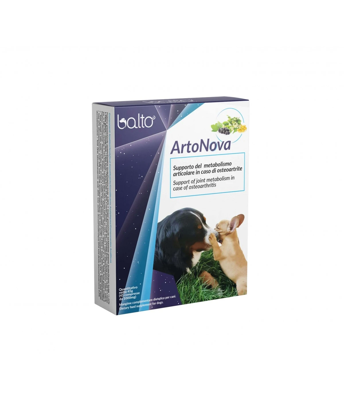 Balto ArtoNova 45 Compresse 1000 Mg 1 Balto ArtoNova 45 Compresse 1000 Mg