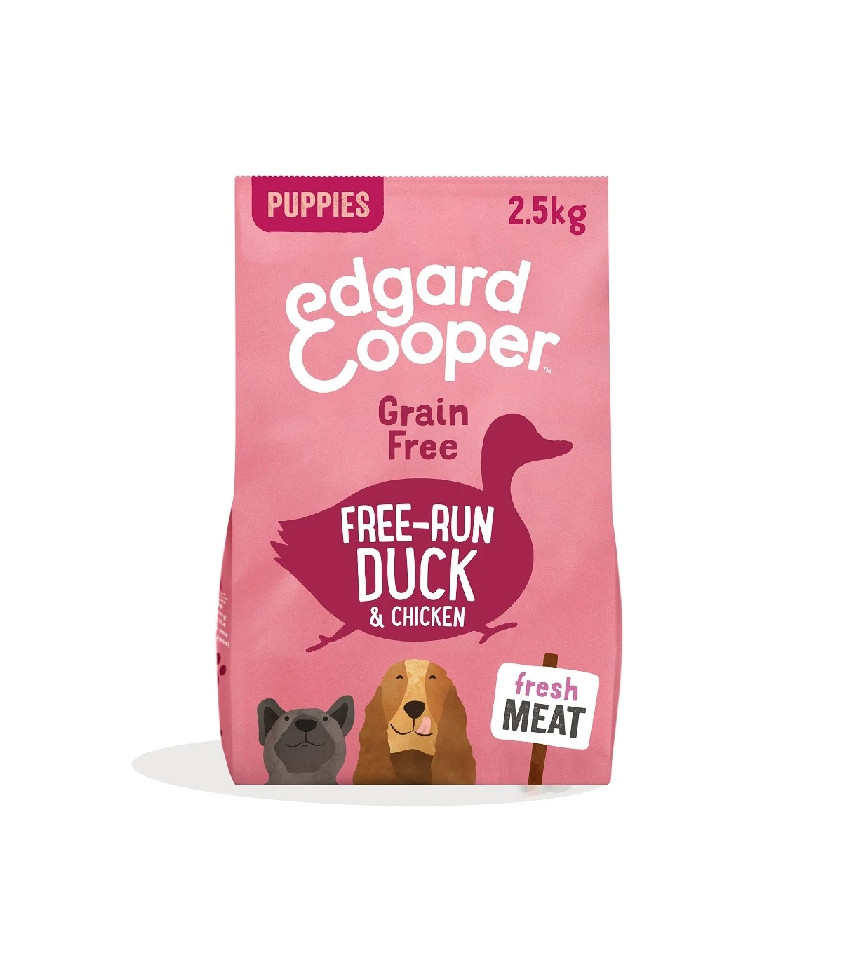Edgard & Cooper Puppy Carne Fresca Di Anatra E Pollo Allevati A Terra Senza Cereali 2,5 Kg 1 Edgard & Cooper Puppy Carne Fresca Di Anatra E Pollo Allevati A Terra Senza Cereali 2,5 Kg