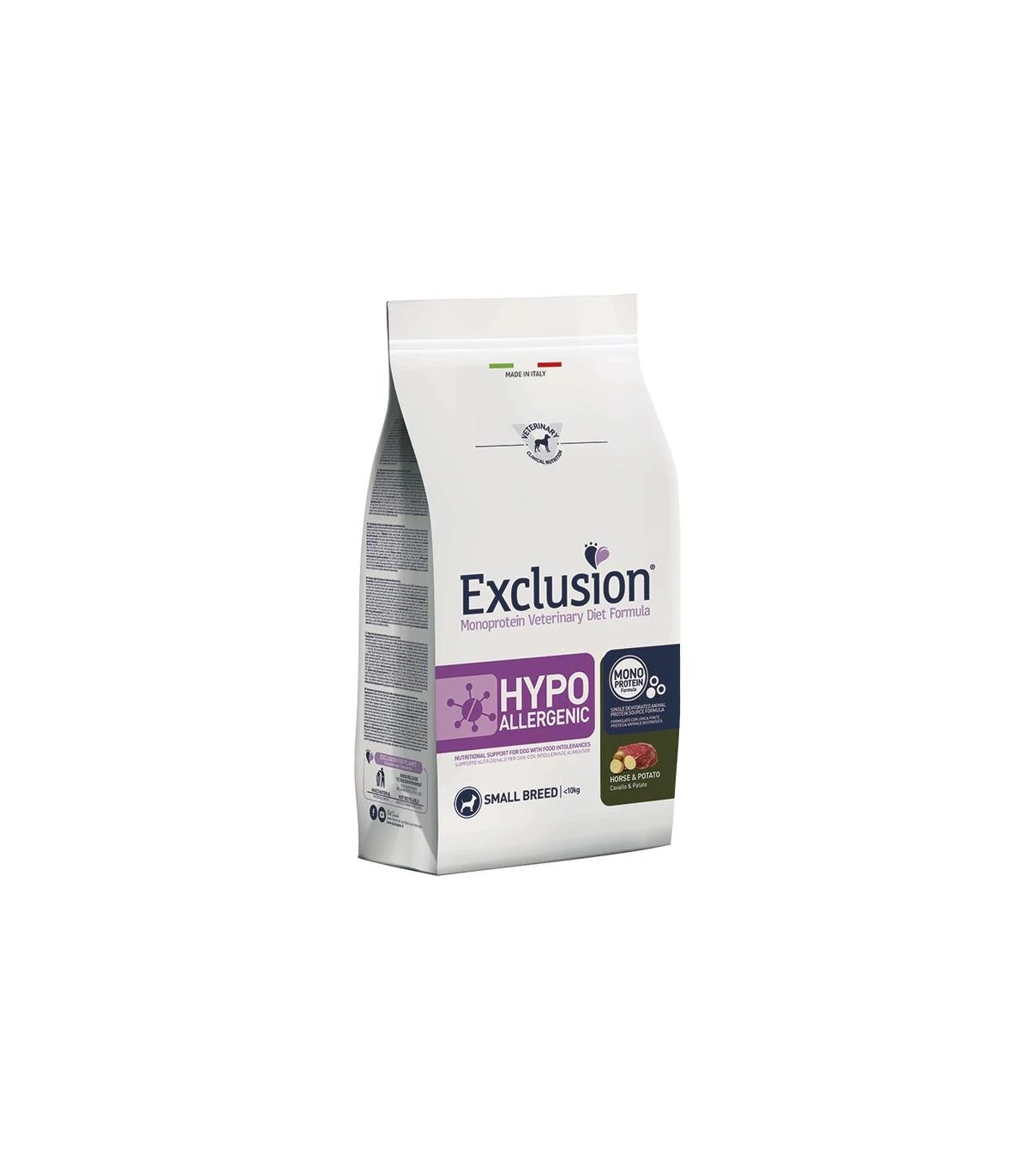 Exclusion diet Formula Hypoallergenic Cavallo & Patate Small Breed 2 Kg 1 Exclusion diet Formula Hypoallergenic Cavallo & Patate Small Breed 2 Kg