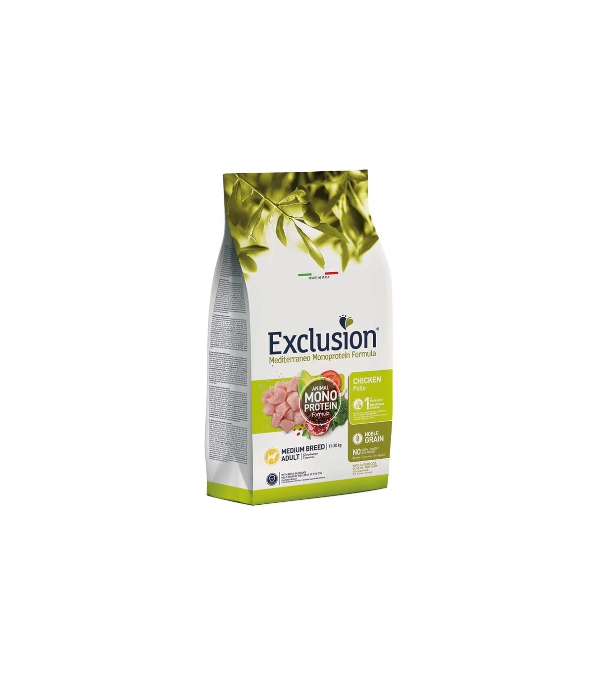 Exclusion Mediterraneo Adult Medium Breed Pollo 12 Kg 1 Exclusion Mediterraneo Adult Medium Breed Pollo 12 Kg