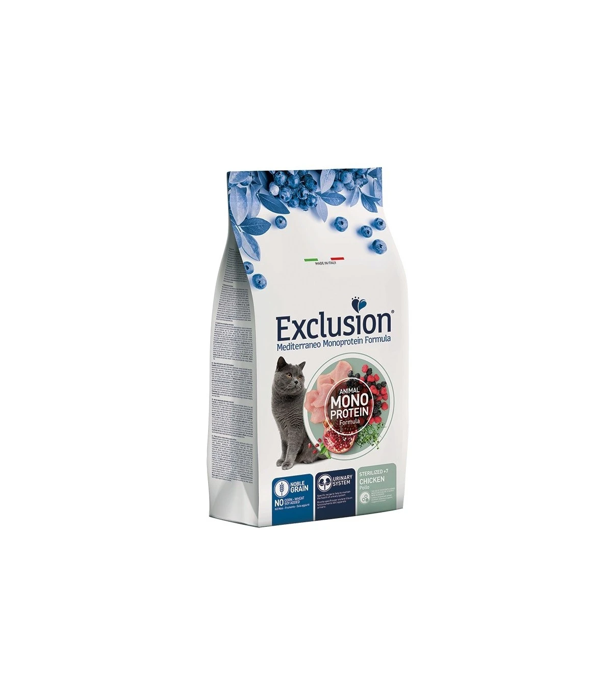 Exclusion Mediterraneo Gatto Sterilized +7 Pollo 1,5 Kg 1 Exclusion Mediterraneo Gatto Sterilized +7 Pollo 1,5 Kg