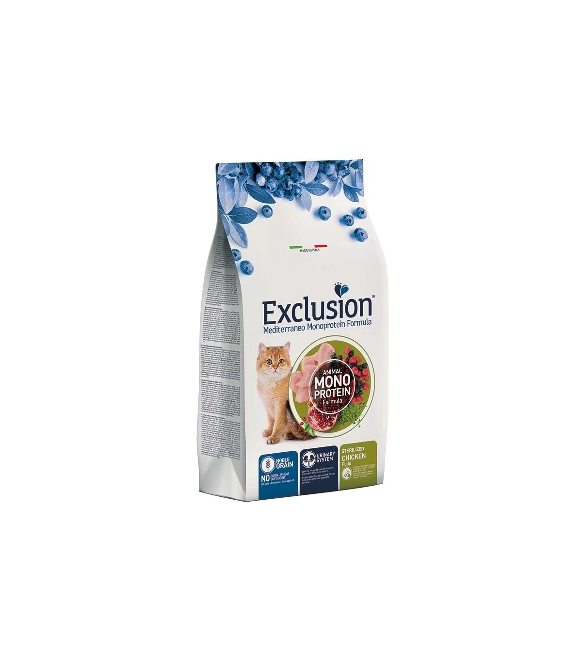 Exclusion Mediterraneo Gatto Sterilized Pollo 1,5 Kg 1 Exclusion Mediterraneo Gatto Sterilized Pollo 1,5 Kg