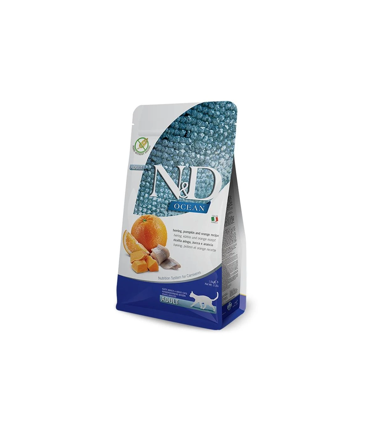 Farmina N&d Ocean Gatto Aringa Zucca E Arancia 5 Kg 1 Farmina N&d Ocean Gatto Aringa Zucca E Arancia 5 Kg