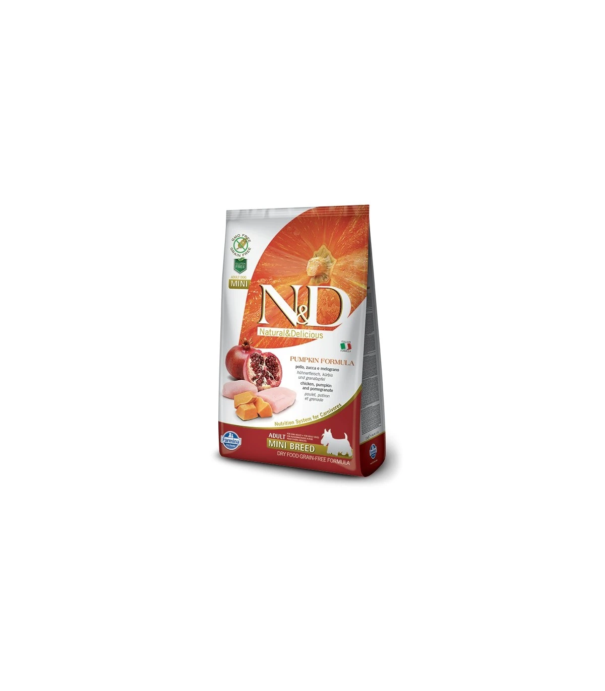 Farmina N&d Pumpkin Grain Free Adult Mini Pollo Zucca E Melograno 7 Kg 1 Farmina N&d Pumpkin Grain Free Adult Mini Pollo Zucca E Melograno 7 Kg