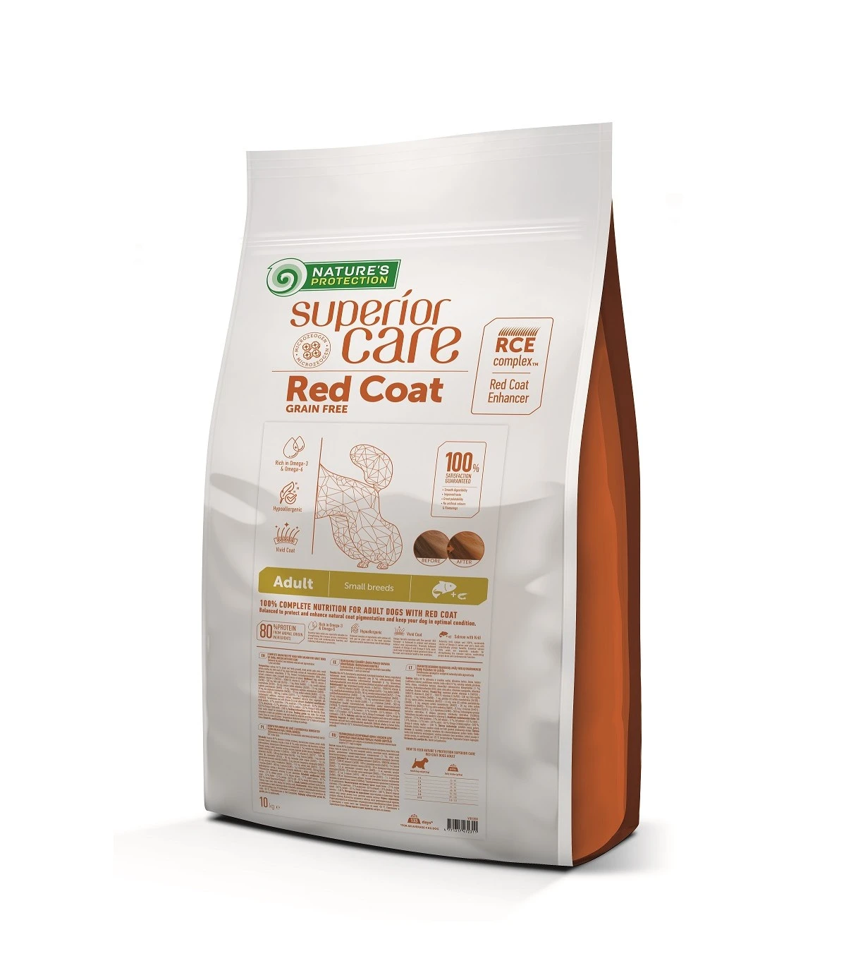 Nature's Protection Superior Care Red Coat Small Salmone 10 Kg 1 Nature's Protection Superior Care Red Coat Small Salmone 10 Kg