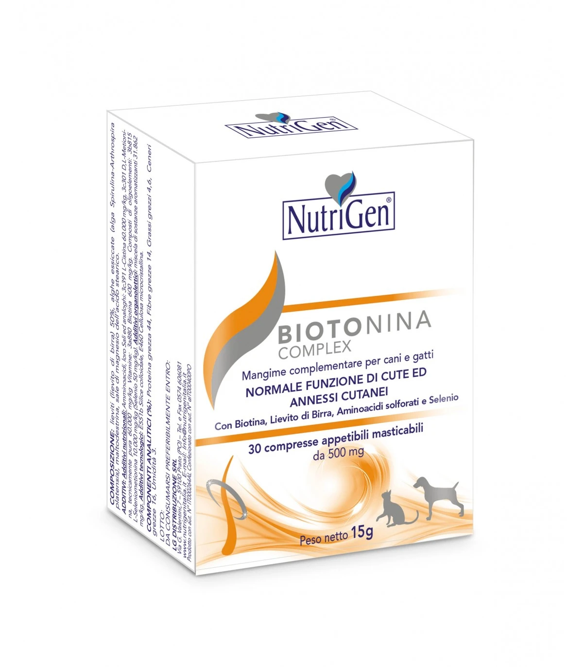 Nutrigen Biotonina Complex 30 Compresse 500 Mg 1 Nutrigen Biotonina Complex 30 Compresse 500 Mg
