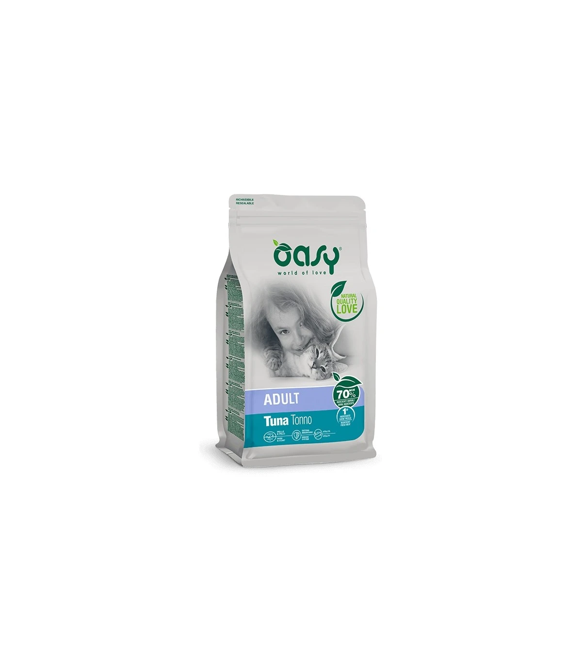 Oasy Gatto Lifestage Adult Tonno 7,5 Kg 1 Oasy Gatto Lifestage Adult Tonno 7,5 Kg