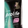 Prolife Gatto Lifestyle Kitten Salmone E Riso 1,5 Kg