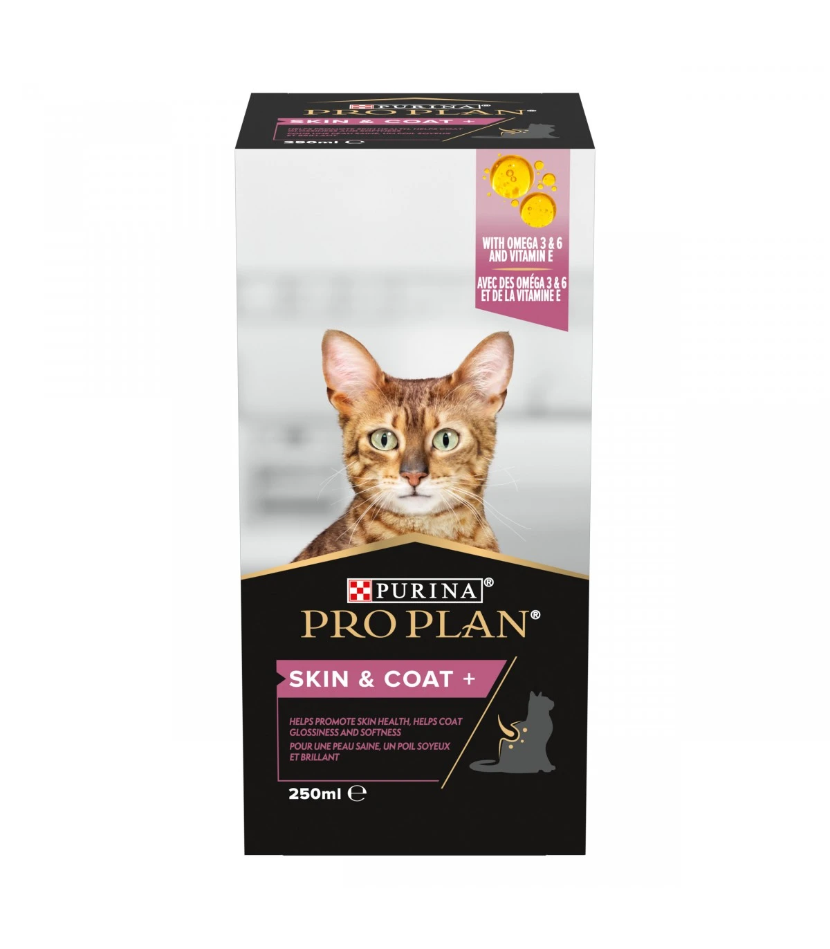 PURINA PRO PLAN Proplan Supplements Skin & Coat Gatto 250 Ml 1 PURINA PRO PLAN Proplan Supplements Skin & Coat Gatto 250 Ml