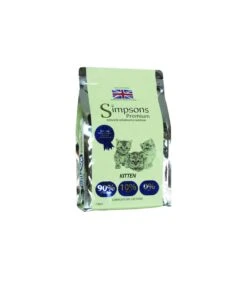 Simpsons Premium Kitten 90/10 Mix Pollo, Pesce E Tacchino 1,5 Kg