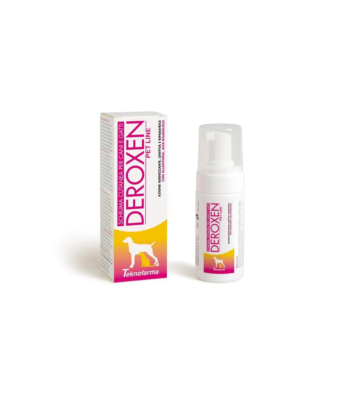Teknofarma Deroxen Pet Line Schiuma 100 Ml 1 Teknofarma Deroxen Pet Line Schiuma 100 Ml